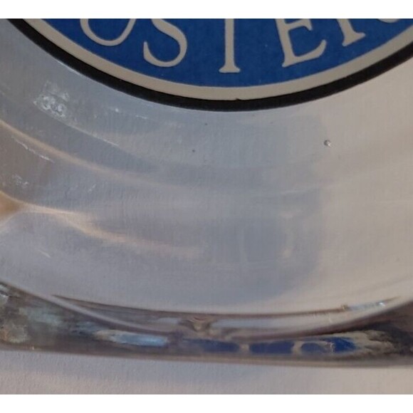 Dave and Busters D&B Logo Ashtray 3.75"x3.75" Clear Glass Square Vintage - Picture 4 of 7